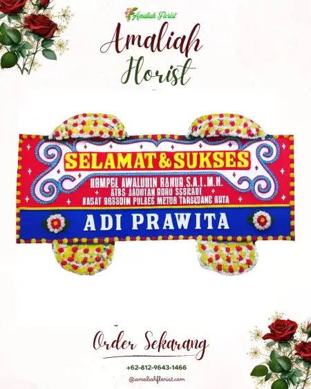 Papan Bunga Ucapan Selamat Putatsari